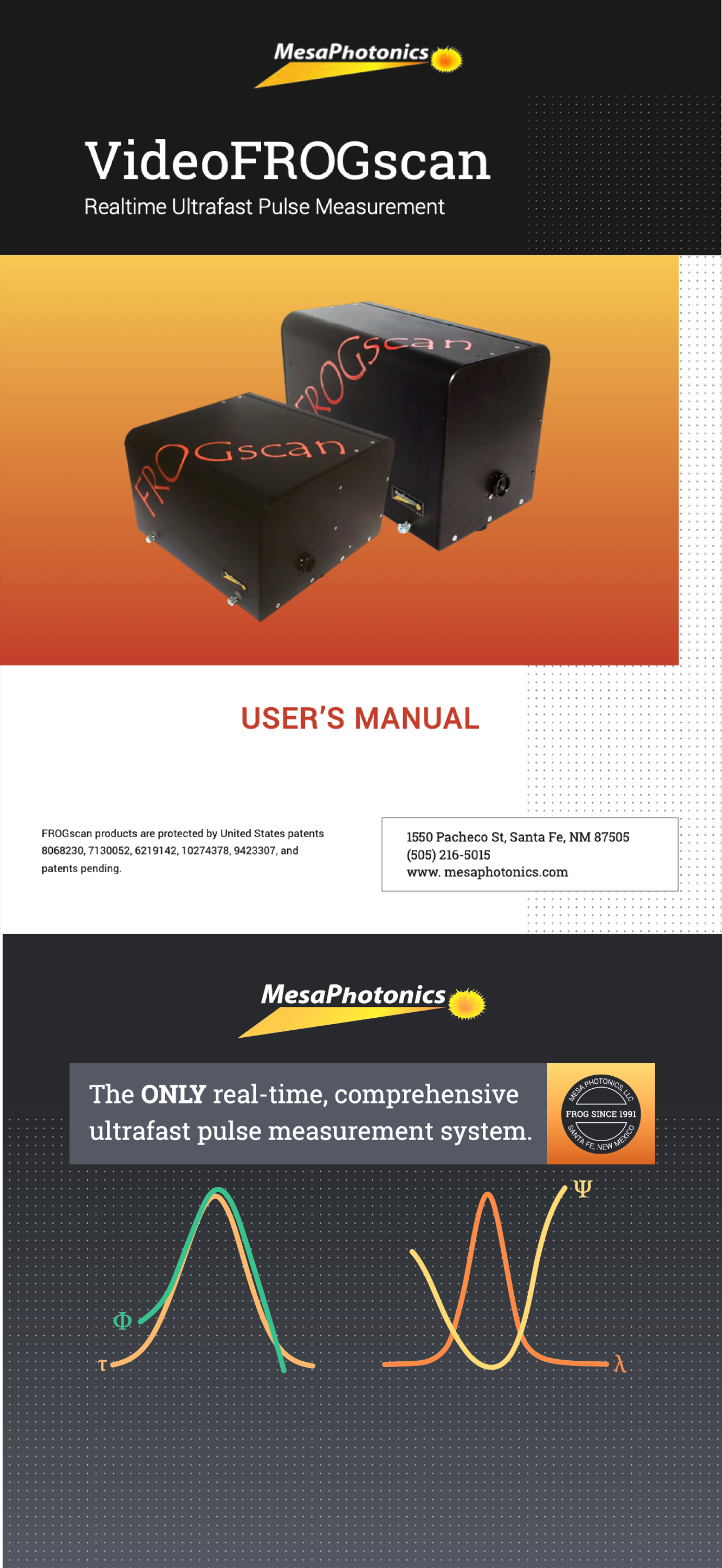 Mesaphotonics Product Brochure & Booth Backdrop