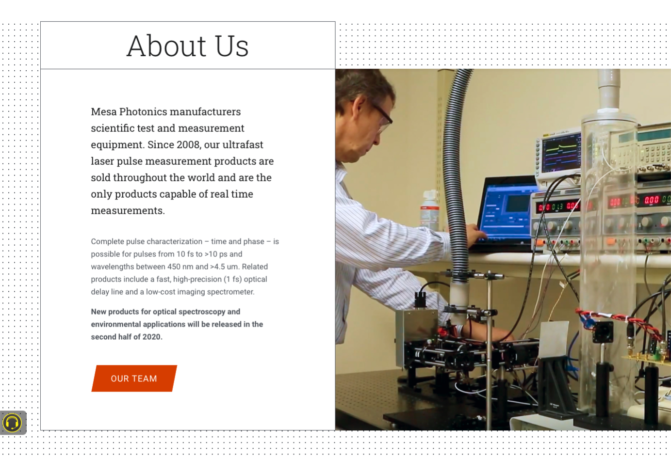 About Mesaphotonics - Scientific Test & Measurement